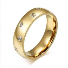 New design fashion gold name engraved printed wedding rings jewelry